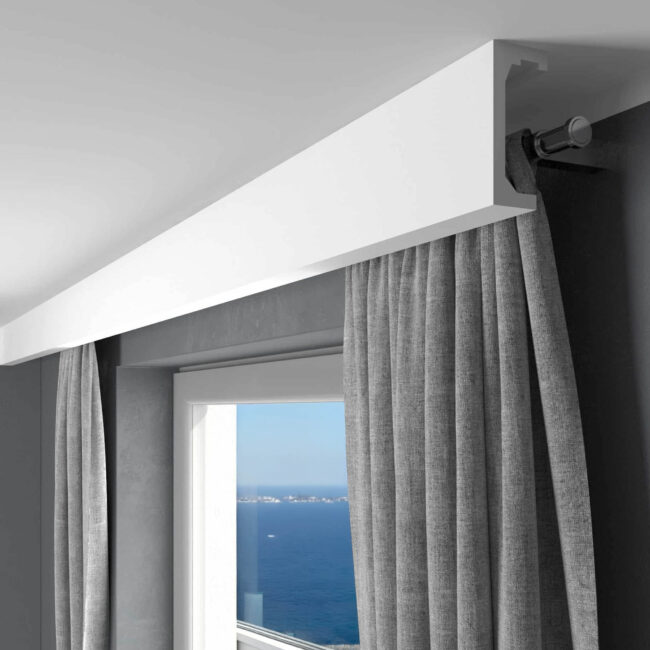 Listwa karniszowa Mono • 240x12x5 cm